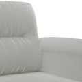 Miniatyrbillede 8 af 11: vidaXL sofasæt 4 dele med puder mikrofiberstof lysegrå