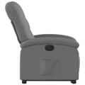 Miniatyrbild 9 av 11: vidaXL Elektrisk reclinerfåtölj med uppresningshjälp mörkgrå tyg