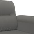 Miniatyrbillede 8 af 11: vidaXL sofasæt 4 dele med puder mikrofiberstof mørkegrå