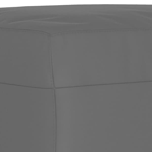 vidaXL sofasæt 4 dele med puder mikrofiberstof mørkegrå
