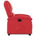Miniatyrbild 8 av 11: vidaXL Reclinerfåtölj med uppresningshjälp röd konstläder