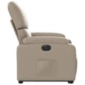 Miniatyrbild 9 av 11: vidaXL Reclinerfåtölj med uppresningshjälp cappuccino konstläder