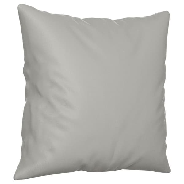vidaXL 3-personers sofa med puder 180 cm mikrofiberstof lysegrå