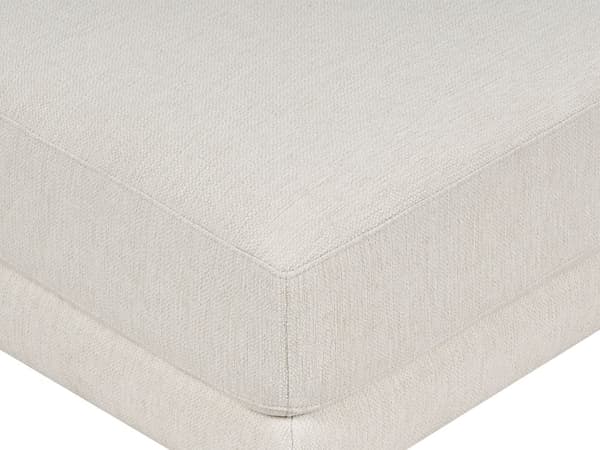 3-seters sofa Off-white Stoff Fotskammel Ekstra pynteputer Tidløst design Stue