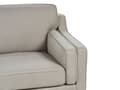 Miniatyrbilde 8 av 11: 2-seters sofa Beige Stoff Ben Eiketre Doble Armlener Tykt polstrede puter Klassisk design Stue