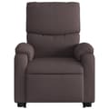 Miniatyrbild 9 av 11: vidaXL Elektrisk reclinerfåtölj med uppresningshjälp brun tyg