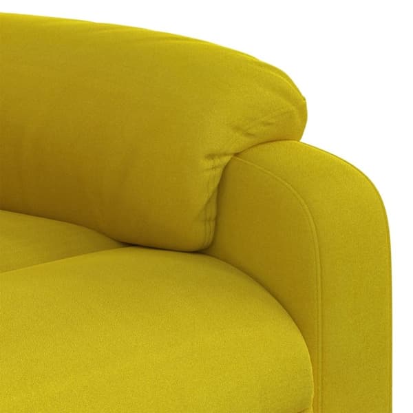 vidaXL løftestol velour gul