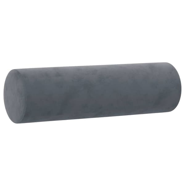 vidaXL sofasæt 2 dele med puder velour mørkegrå