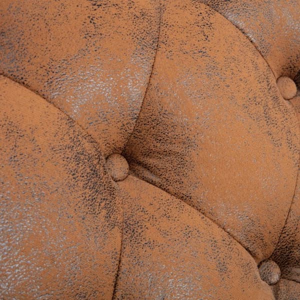 Schäslong brun konstmocka