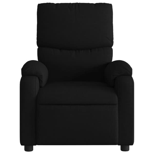 vidaXL eldrevet massagestol stof sort