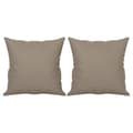 Miniatyrbillede 5 af 8: vidaXL 3-personers sofa med puder 180 cm mikrofiberstof gråbrun