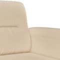 Miniatyrbillede 6 af 8: vidaXL 2-personers sofa 140 cm mikrofiberstof cremefarvet