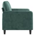 Miniatyrbillede 3 af 8: vidaXL 2-personers sofa 120 cm fløjl mørkegrøn