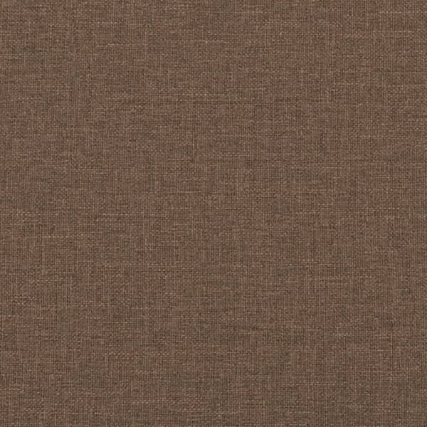 vidaXL 3-sitssoffa brun 180 cm tyg
