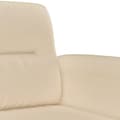 Miniatyrbillede 6 af 8: vidaXL 2-personers sofa 120 cm mikrofiberstof cremefarvet