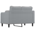 Miniatyrbillede 4 af 8: vidaXL 2-personers sofa 120 cm stof lysegrå