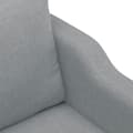 Miniatyrbillede 5 af 8: vidaXL 2-personers sofa 120 cm stof lysegrå