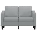 Miniatyrbillede 2 af 8: vidaXL 2-personers sofa 120 cm stof lysegrå
