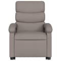 Miniatyrbild 8 av 11: vidaXL Elektrisk reclinerfåtölj med uppresningshjälp taupe tyg