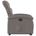Miniatyrbild 9 av 11: vidaXL Elektrisk reclinerfåtölj med uppresningshjälp taupe tyg