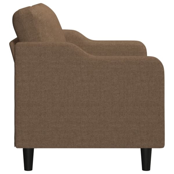 vidaXL 2-personers sofa 140 cm stof brun