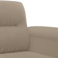 Miniatyrbillede 5 af 8: vidaXL 2-personers sofa 140 cm mikrofiberstof gråbrun