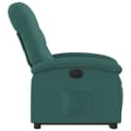 Miniatyrbild 8 av 11: vidaXL Elektrisk reclinerfåtölj med uppresningshjälp mörkgrön tyg
