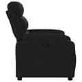 Miniatyrbild 6 av 11: vidaXL Reclinerfåtölj svart tyg
