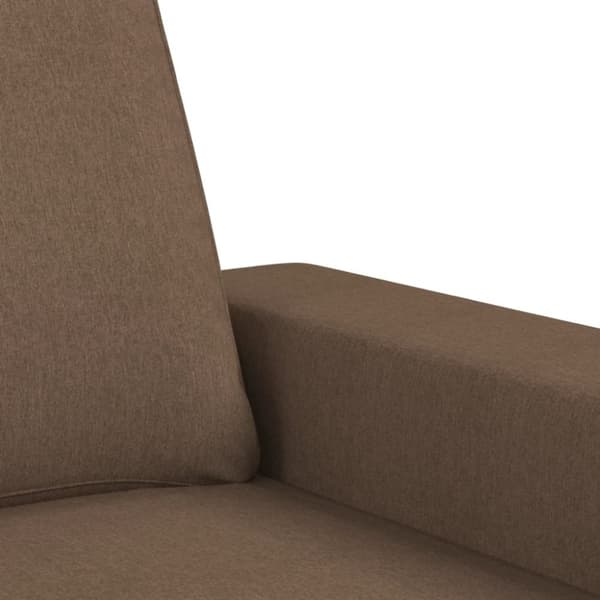 vidaXL sofasæt 2 dele stof brun