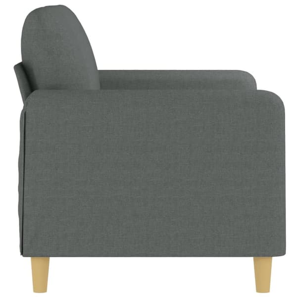 vidaXL 2-personers sofa 120 cm stof mørkegrå