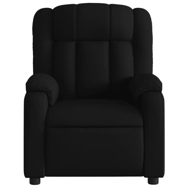 vidaXL Massagefåtölj svart tyg