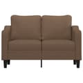 Miniatyrbillede 3 af 8: vidaXL 2-personers sofa 120 cm stof brun