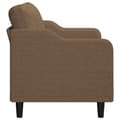 Miniatyrbillede 4 af 8: vidaXL 2-personers sofa 120 cm stof brun