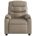 Miniatyrbild 5 av 11: vidaXL Reclinerfåtölj cappuccino konstläder