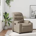 Miniatyrbild 11 av 11: vidaXL Reclinerfåtölj cappuccino konstläder