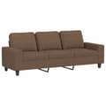 Miniatyrbillede 3 af 7: vidaXL sofasæt 2 dele stof brun