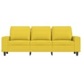 Miniatyrbillede 2 af 8: vidaXL 3-personers sofa 180 cm stof lysegul
