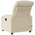 Miniatyrbillede 3 af 11: vidaXL massagestol stof cremefarvet