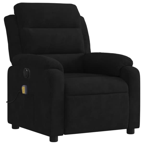 vidaXL massagestol velour sort