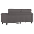 Miniatyrbillede 4 af 8: vidaXL 2-personers sofa 140 cm kunstlæder grå