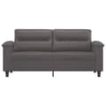 Miniatyrbillede 2 af 8: vidaXL 2-personers sofa 140 cm kunstlæder grå