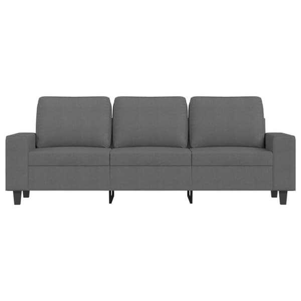 vidaXL 3-personers sofa 180 cm stof mørkegrå