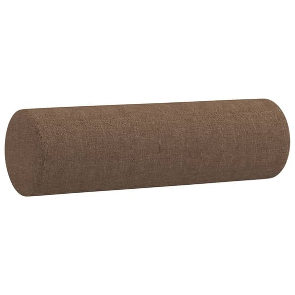 vidaXL sofasæt 2 dele med puder stof brun