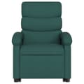 Miniatyrbild 8 av 11: vidaXL Elektrisk reclinerfåtölj med uppresningshjälp mörkgrön tyg