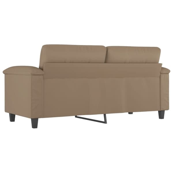 vidaXL 2-personers sofa 140 cm kunstlæder cappuccino