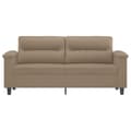 Miniatyrbillede 2 af 8: vidaXL 2-personers sofa 140 cm kunstlæder cappuccino