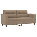 Miniatyrbillede 1 af 8: vidaXL 2-personers sofa 140 cm kunstlæder cappuccino