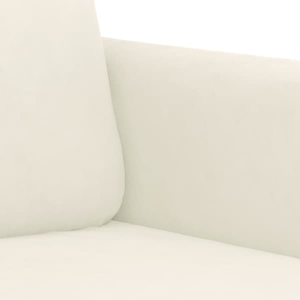 vidaXL sofasæt 2 dele velour cremefarvet