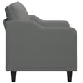 Miniatyrbillede 3 af 8: vidaXL 2-personers sofa 120 cm stof mørkegrå
