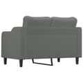 Miniatyrbillede 4 af 8: vidaXL 2-personers sofa 120 cm stof mørkegrå